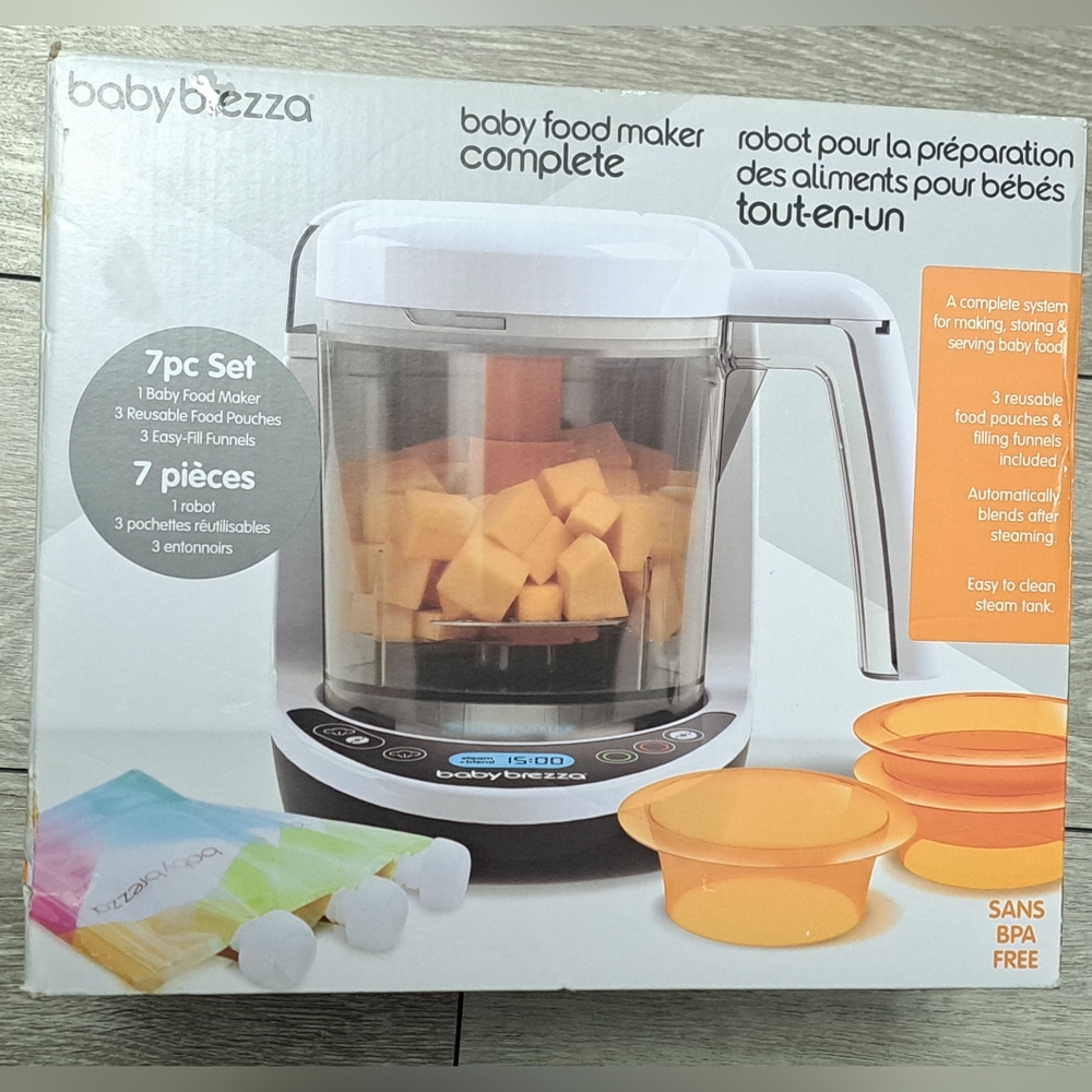 Brand New Baby Brezza Baby Food Maker Complete